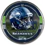 Seattle Seahawks Chrome Clock